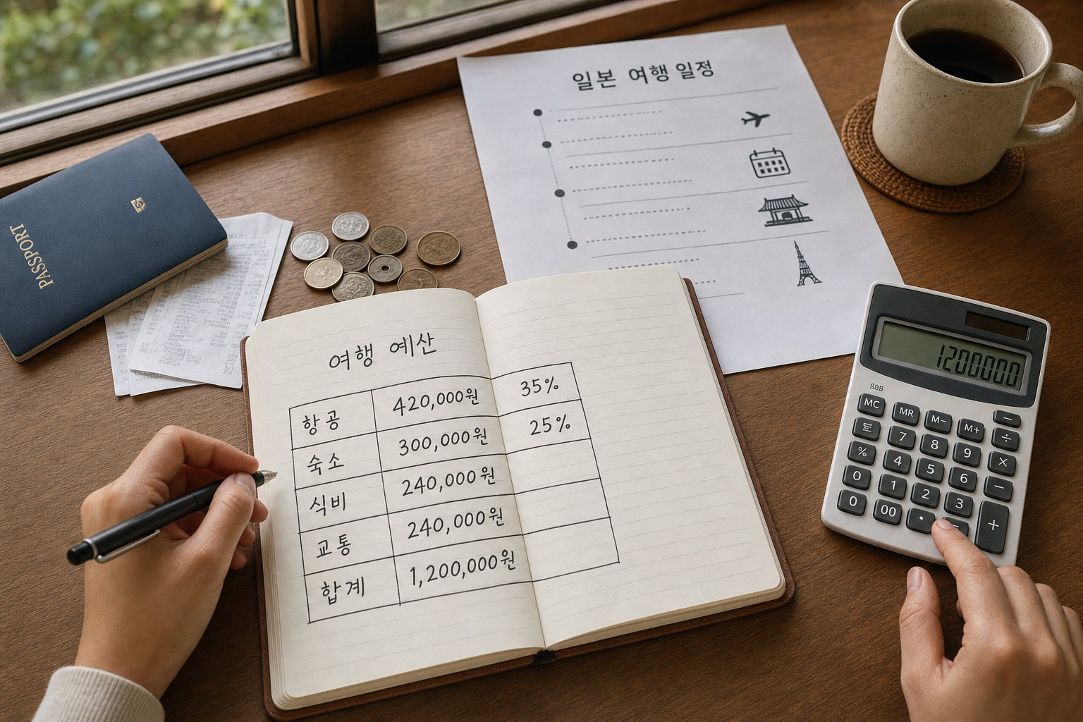 해외 자유여행 예산 세우는 법과 실제 사용 내역