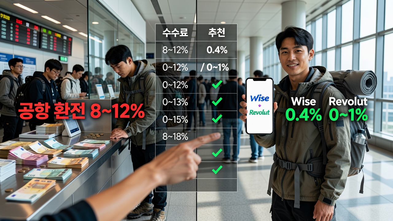 유럽 배낭여행 환전 방법
