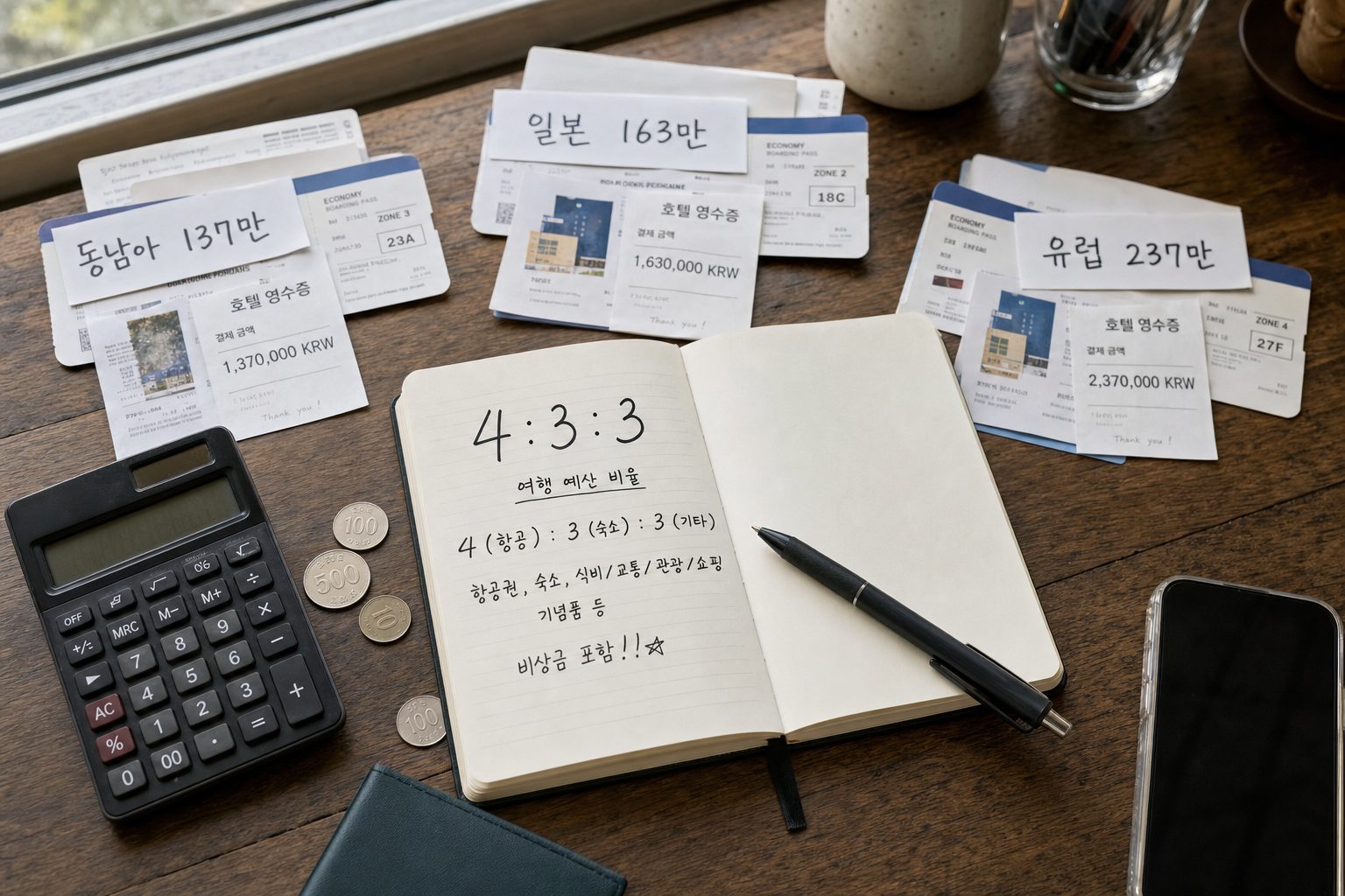 해외 자유여행 예산 세우는 법 완벽 가이드