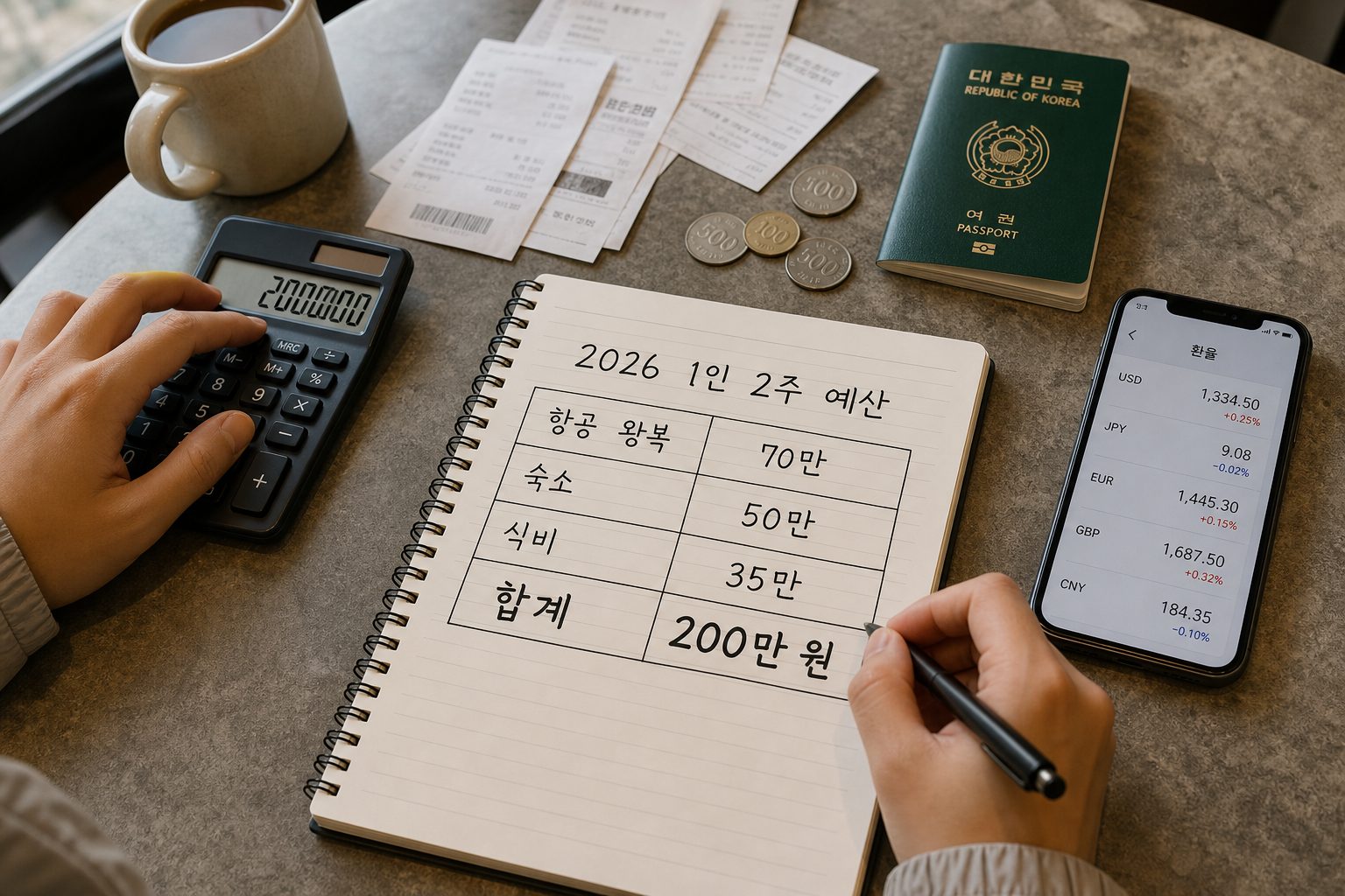 해외 자유여행 예산 세우는 법